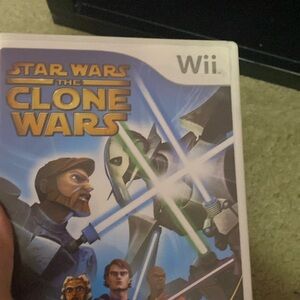 I am selling Star Wars the clone wars, Wii game